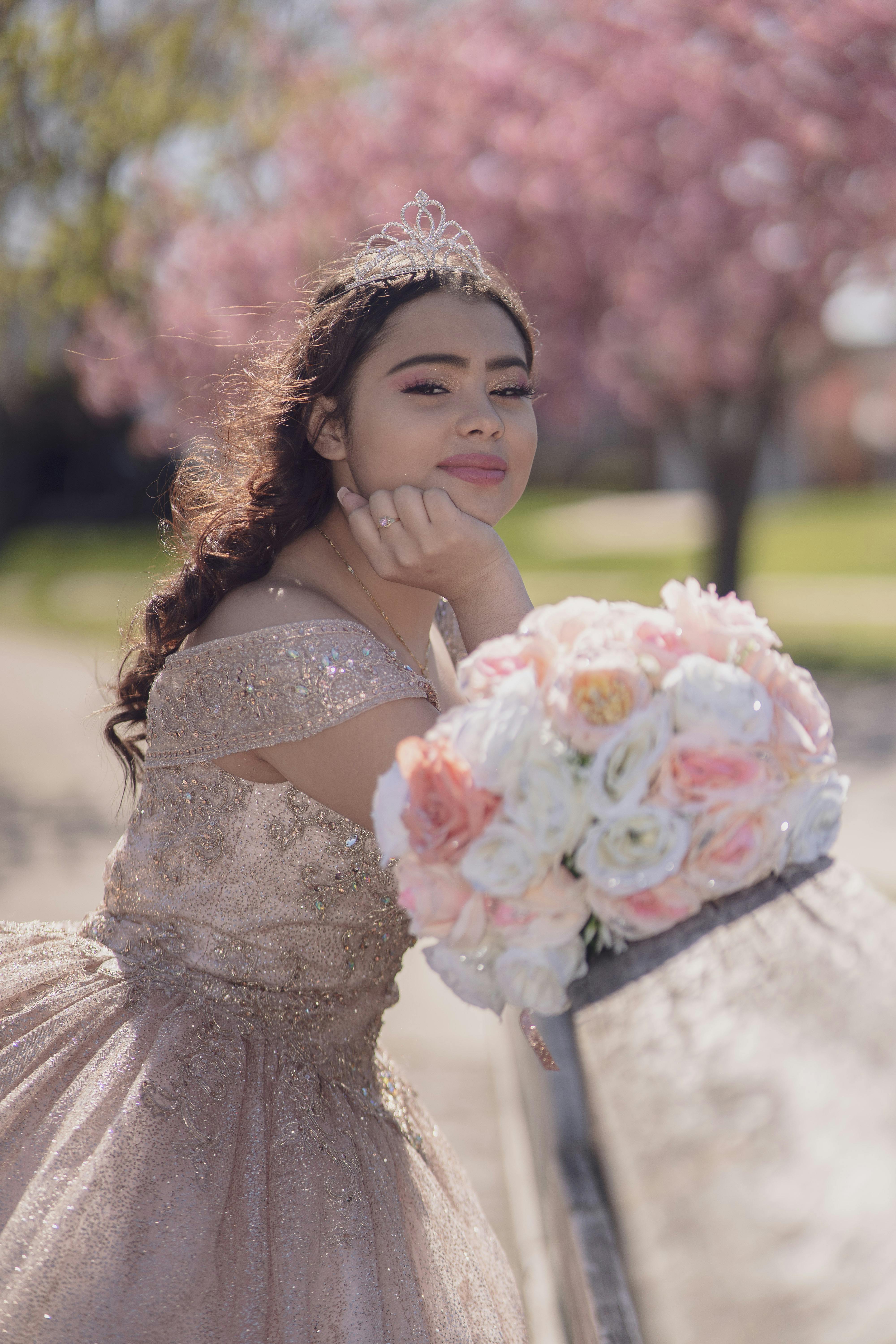 Foto de la quinceañera