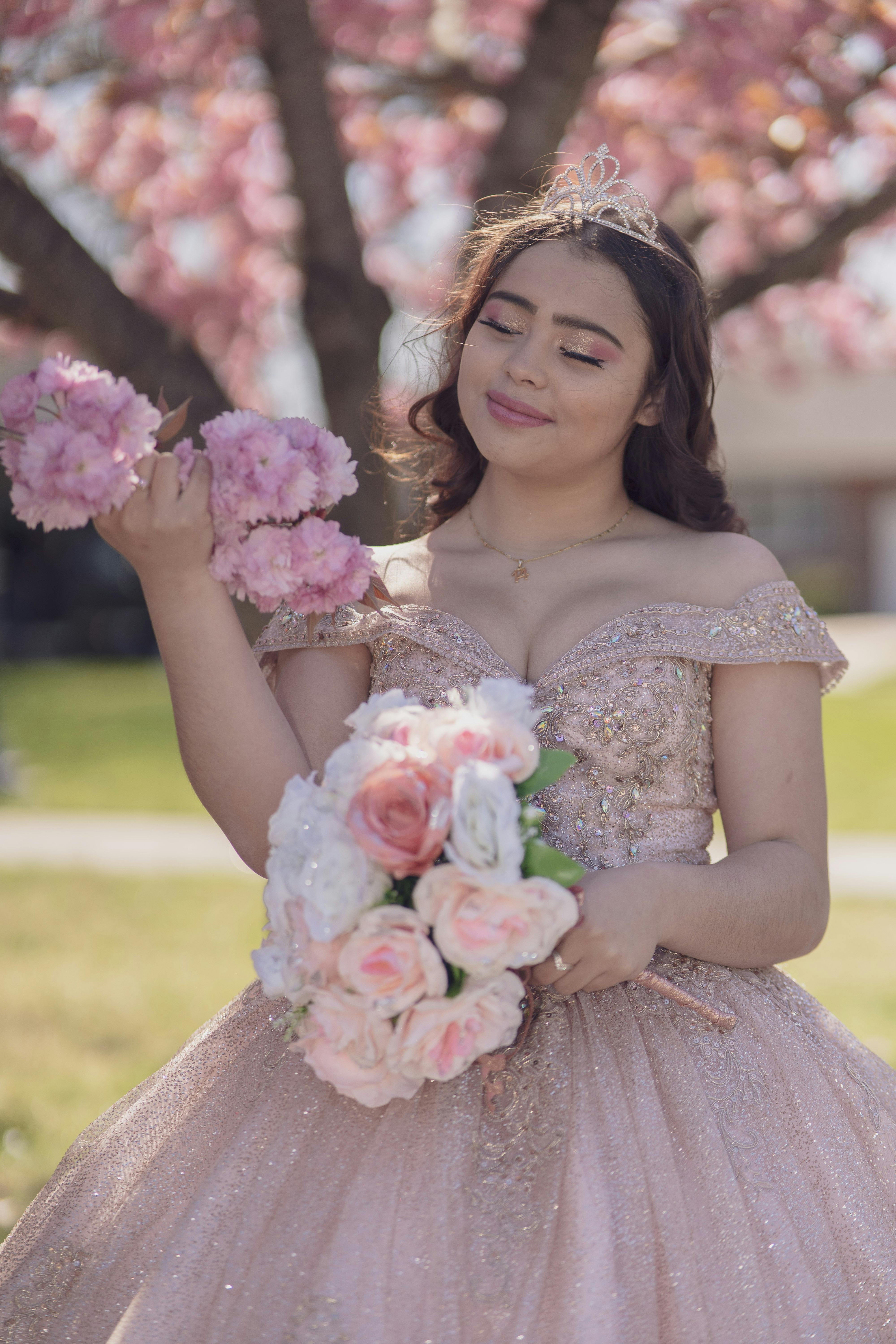 Foto de la quinceañera
